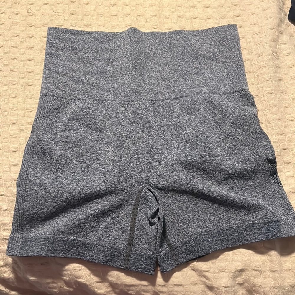 Blue bike shorts